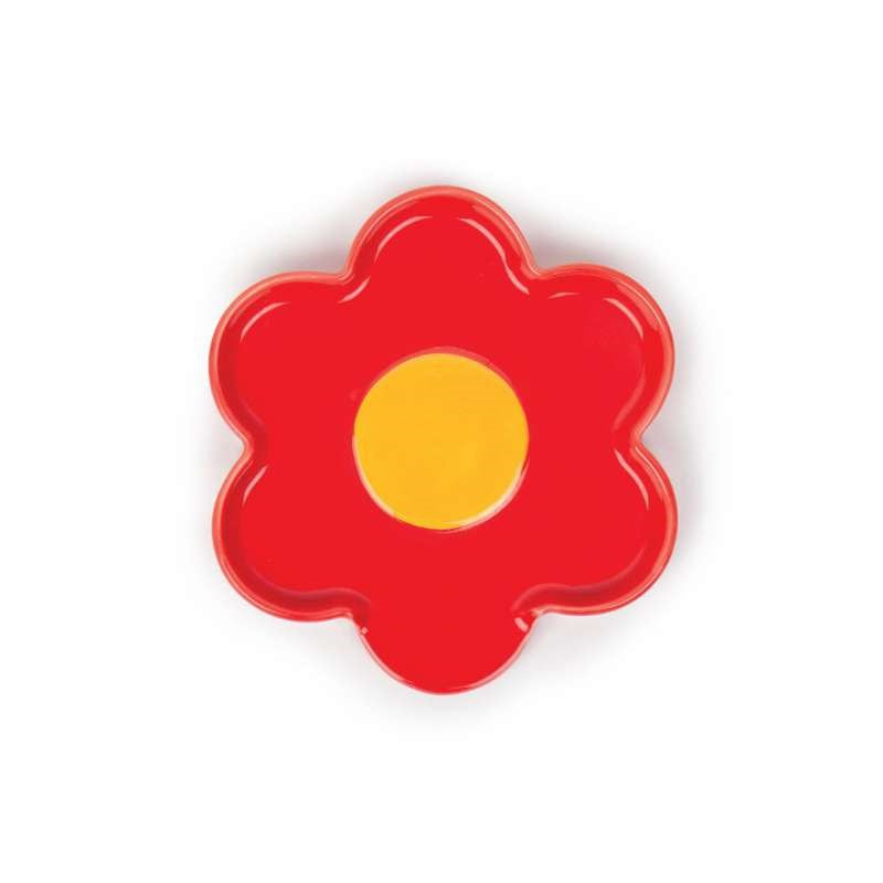 Daisy Spoon Rest in red