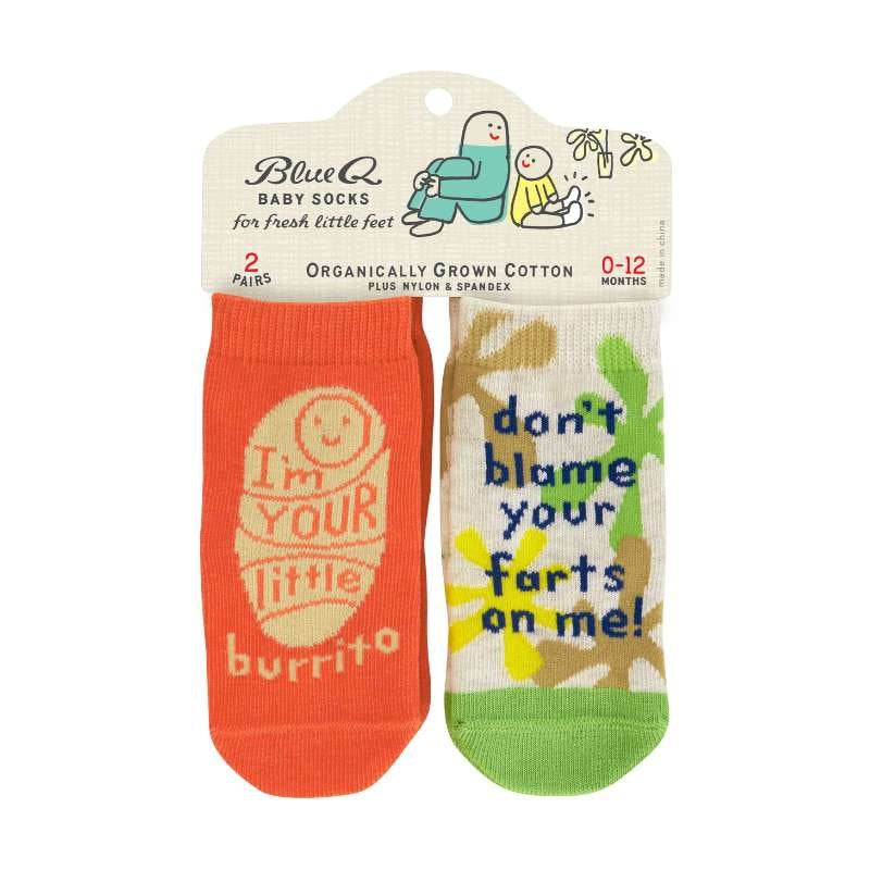 Baby Socks - Lil Burrito / Farts