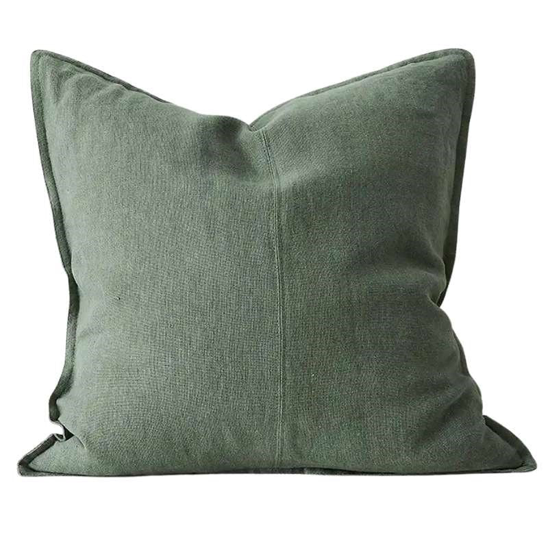 Como Linen Cushion Cover 50cm in juniper