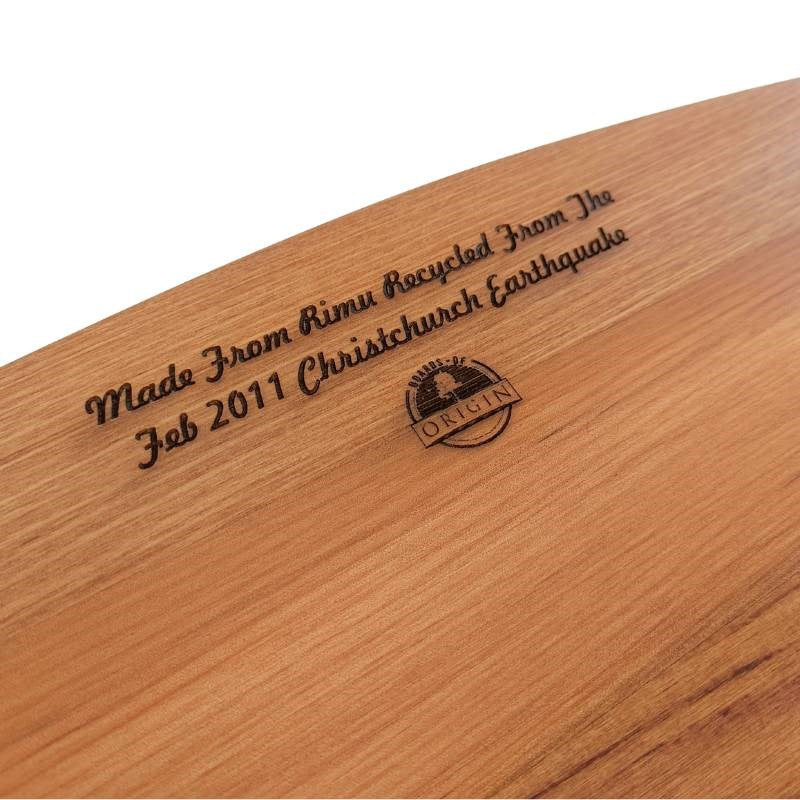 Recycled Rimu Medium Platter Board with Handles