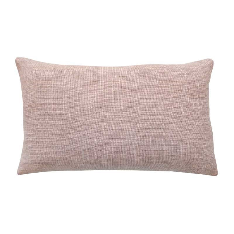 Belgian Linen Cushion Cover 50x30cm in rose pink