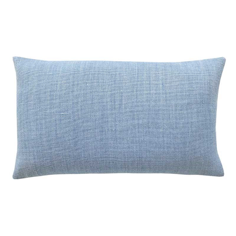 Belgian Linen Cushion Cover 50x30cm in sky blue