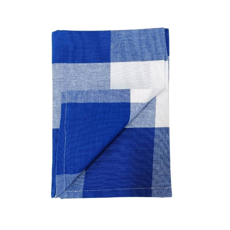 Blue Check Tea Towel