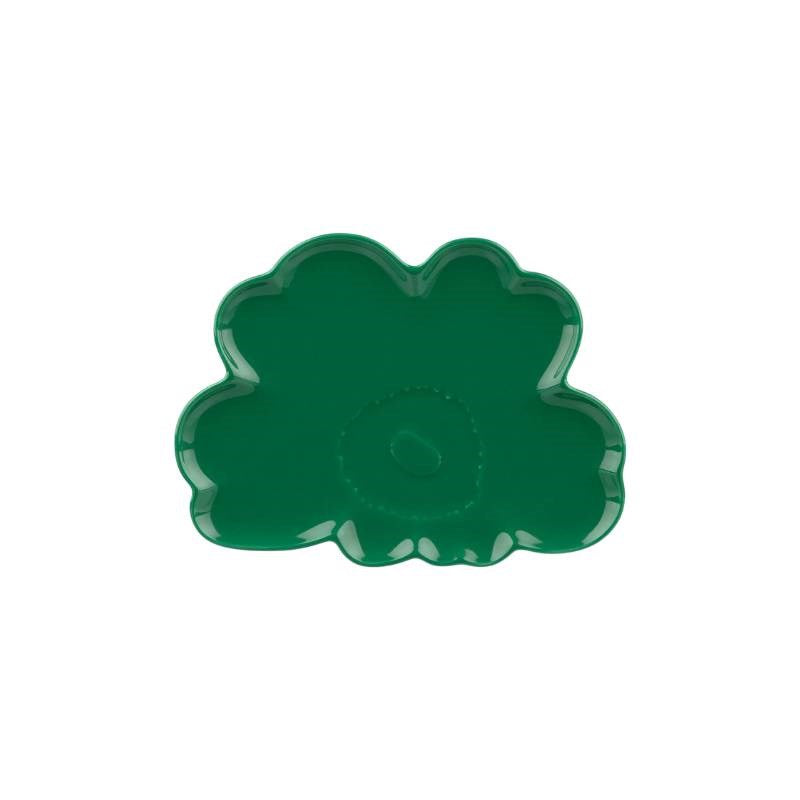 Unikko Shape Plate 19cm in green