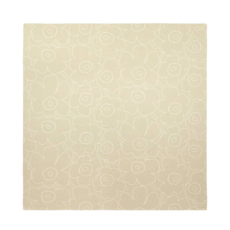 Piirto Unikko Bedspread 260x260cm in white, off white