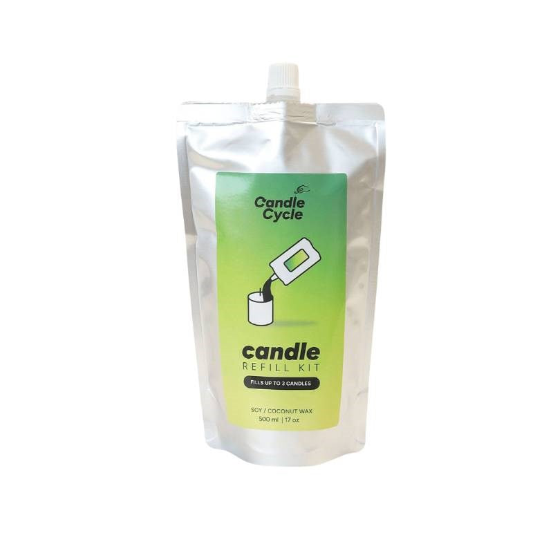 Candle Refill Kit 500g - Woody Scent