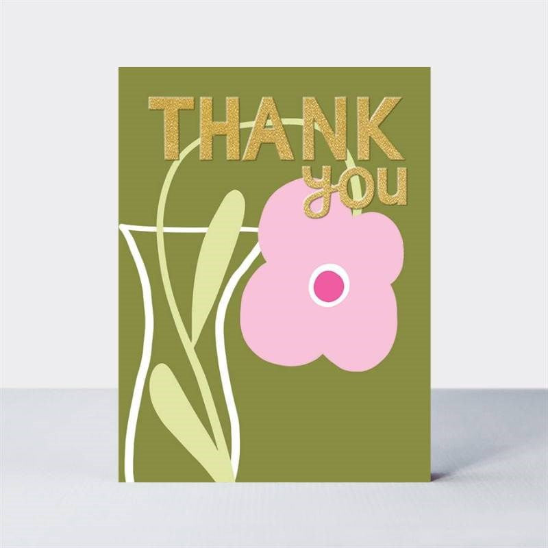 Vibrant Mini Thank You Notecards - 10 Pack