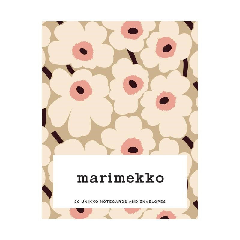 Marimekko Unikko Notecards in pastels