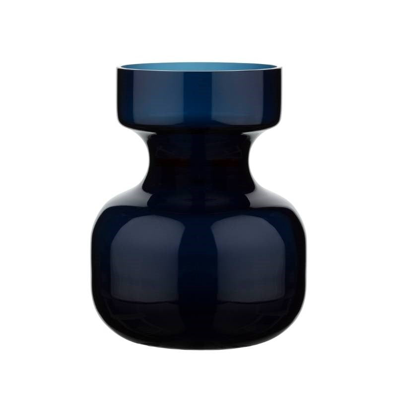 Säkki Vase in midnight blue