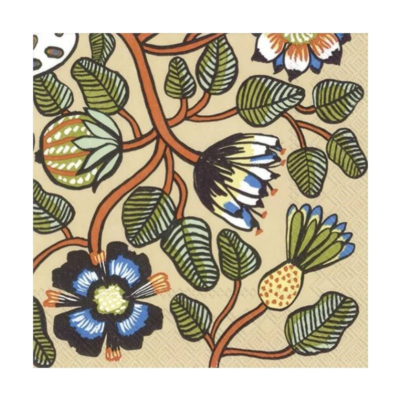 Serviettes in Tiara Cream