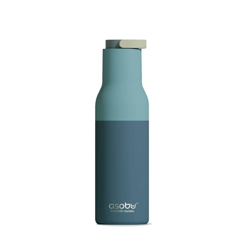 Metro Bottle 650ml in pastel blue