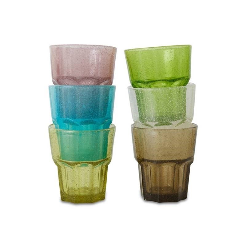 Mineral Water Glasses 260ml set of 6