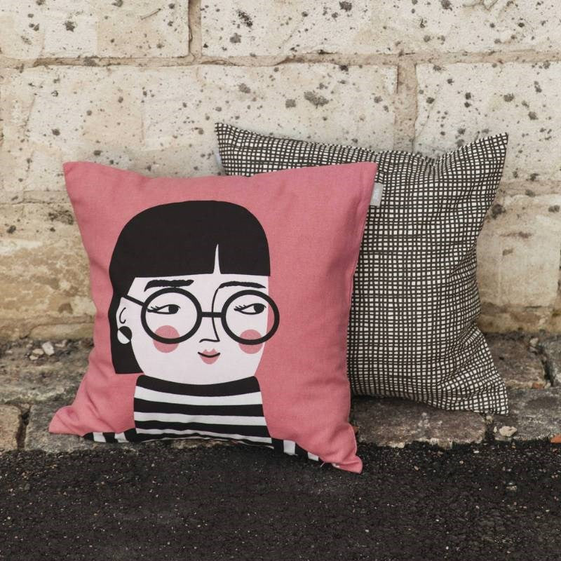 Vera Face Cushion Cover 47cm