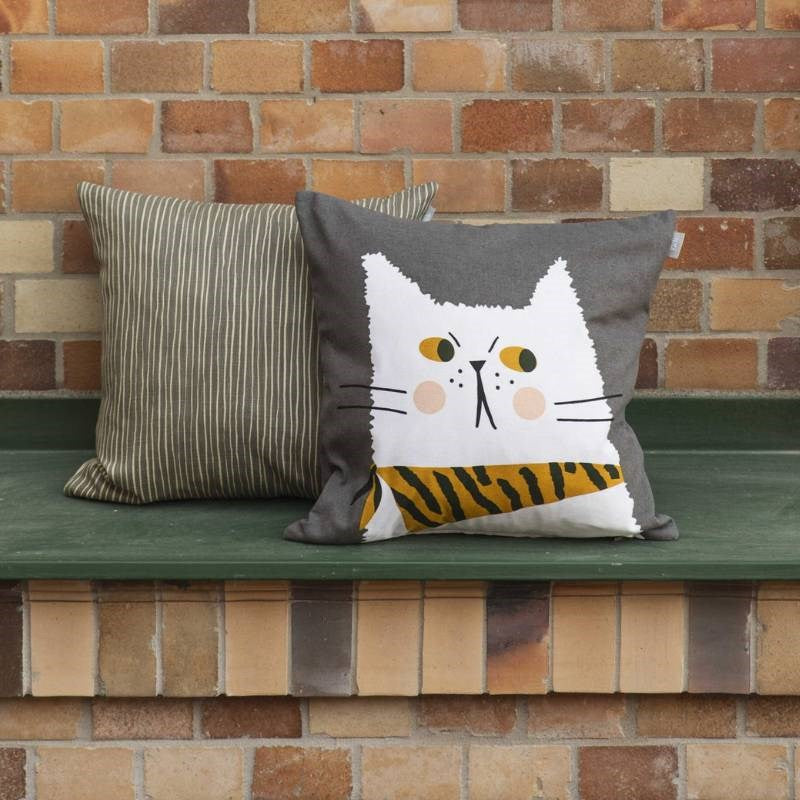 Mans  Face Cushion Cover 47cm