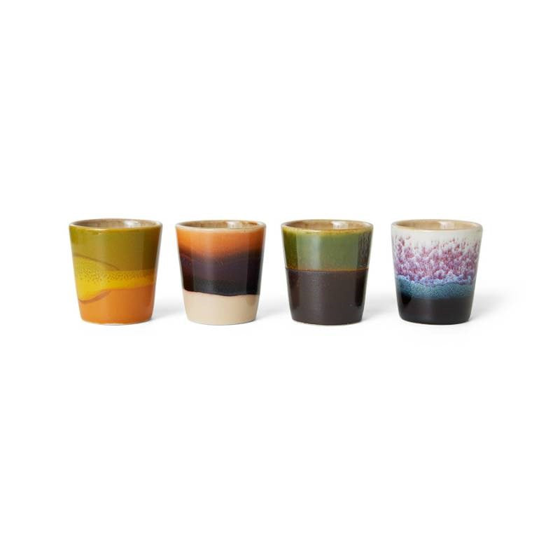 70's Ceramics Egg Cups, set of 4 in island