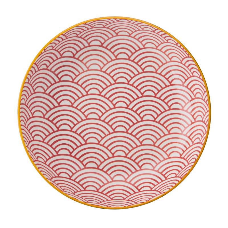 Pasta Bowl 21cm in blue arc