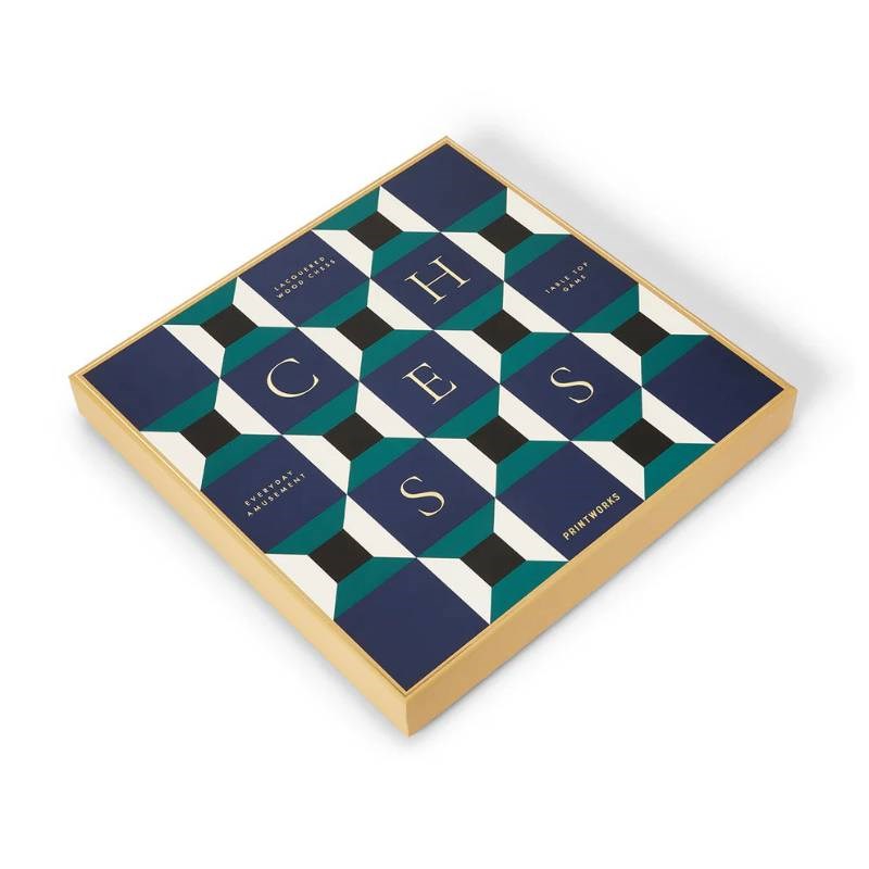 Lacquered Chess Set in Athena