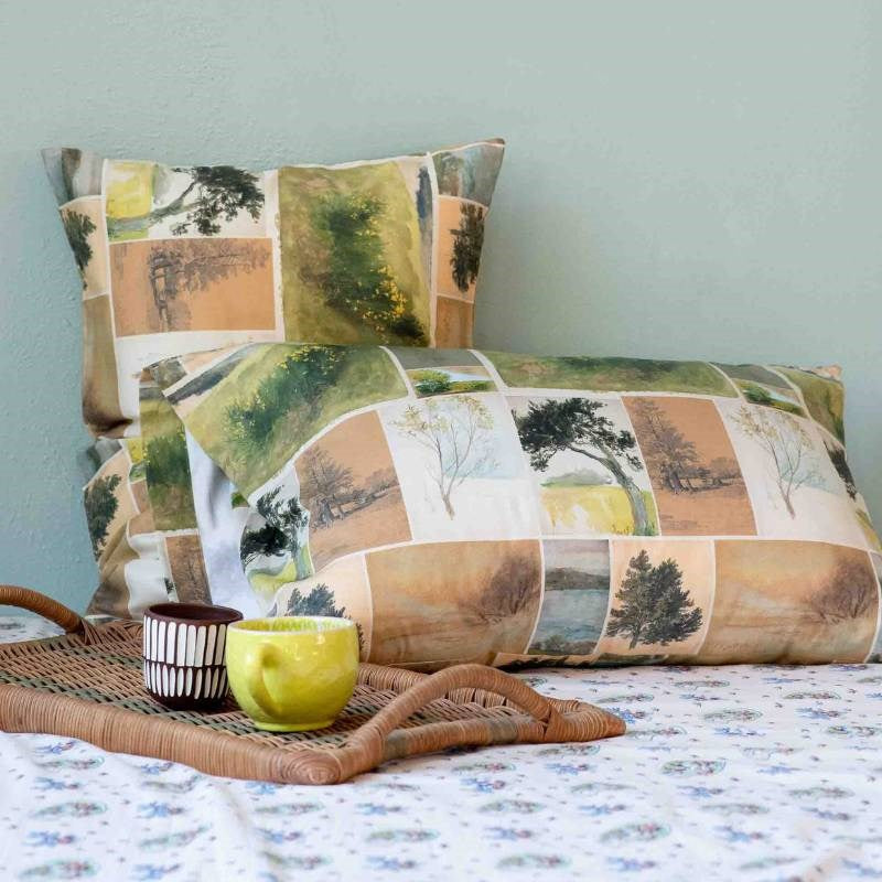 Nature Studies Pillowcase Pair