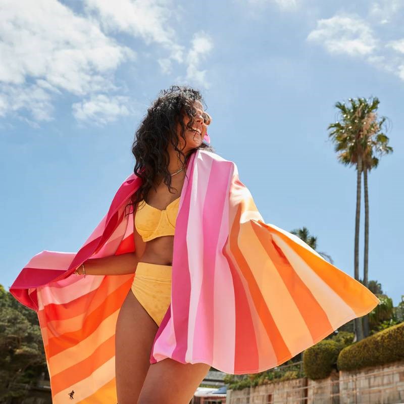 Summer Collection Beach Towel Size L in Miami sorbet