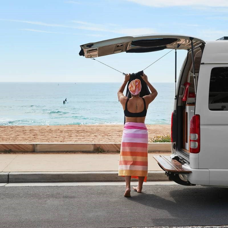 Summer Collection Beach Towel Size L in Miami sorbet