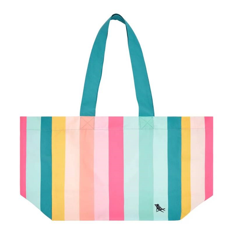 Beach Tote Bag size M in coastal candy