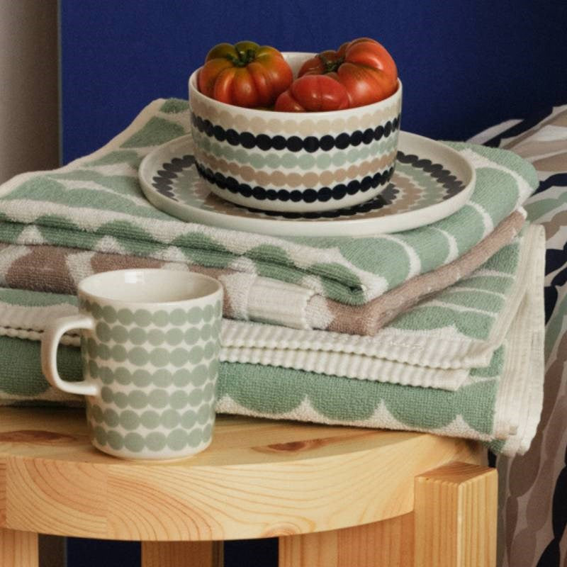 Rasymatto Mug 250ml in sage, off white