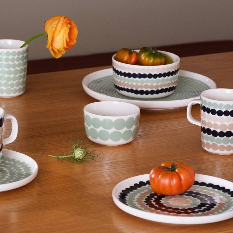 Rasymatto Bowl 250ml in sage, off white