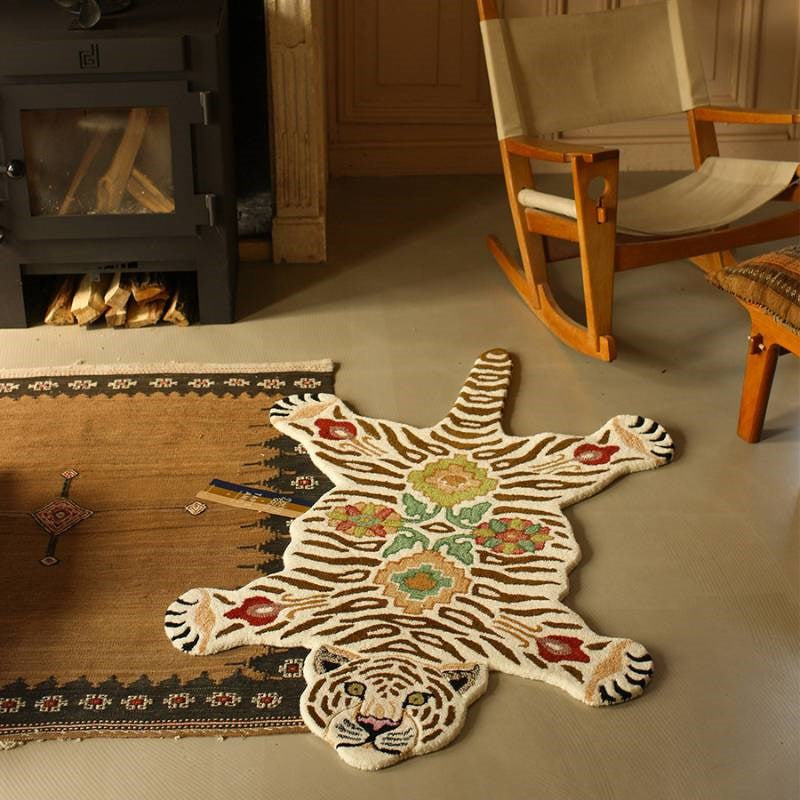 Jill Tiger Rug - Large