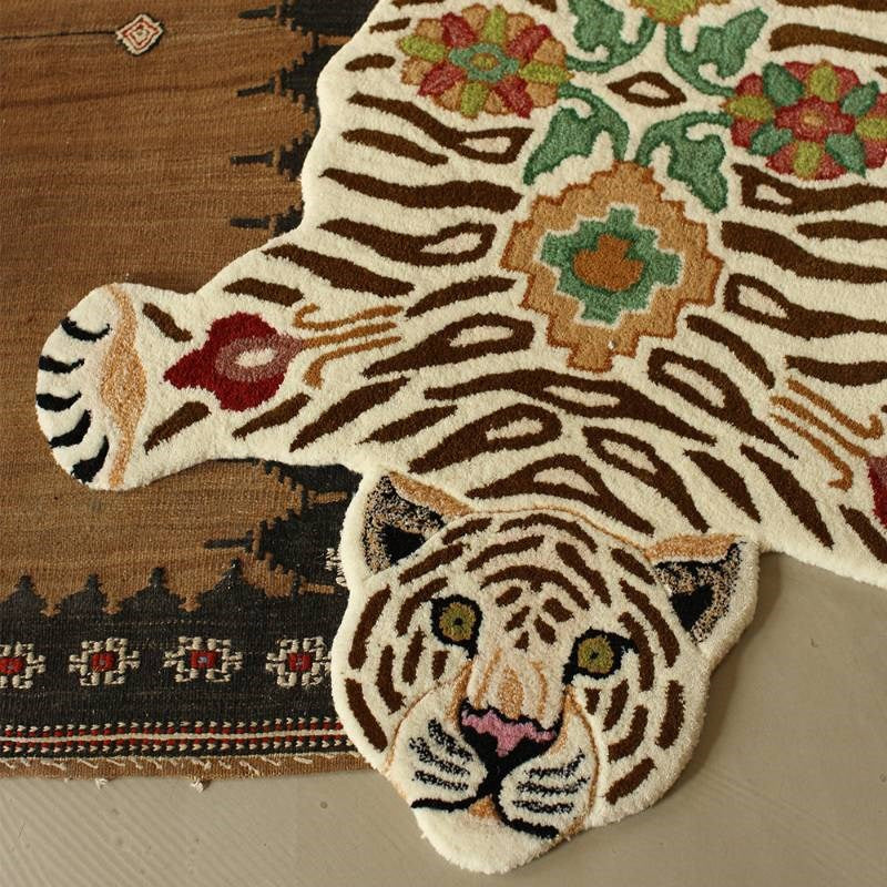 Jill Tiger Rug - Large