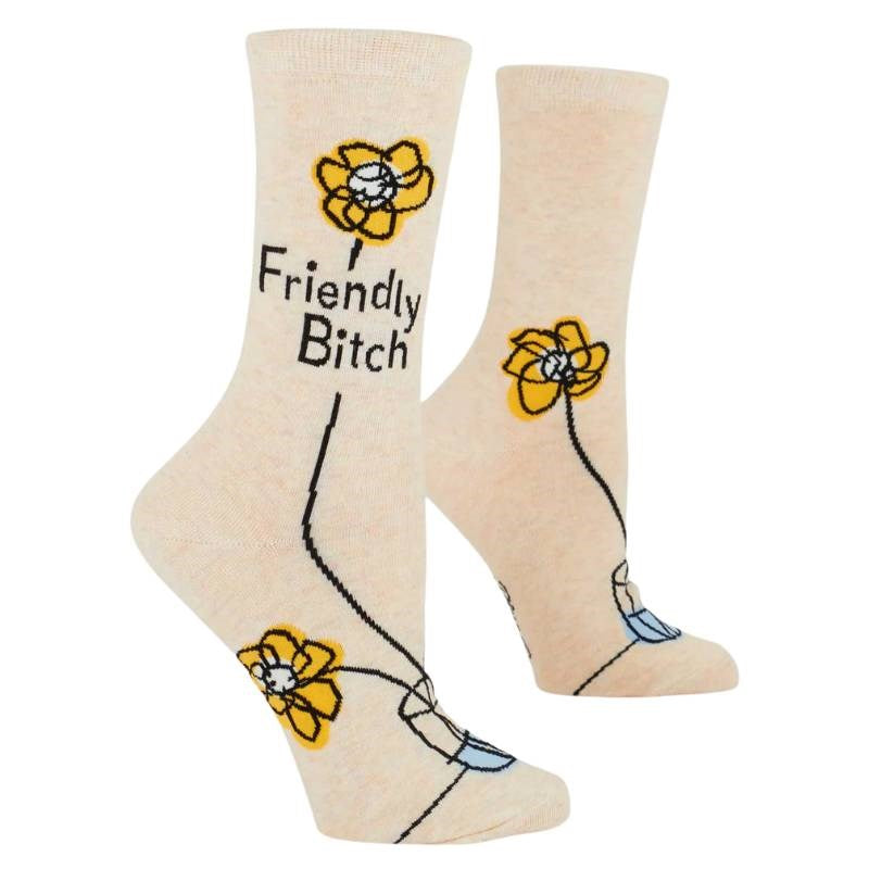 Ladies Socks - Friendly Bitch