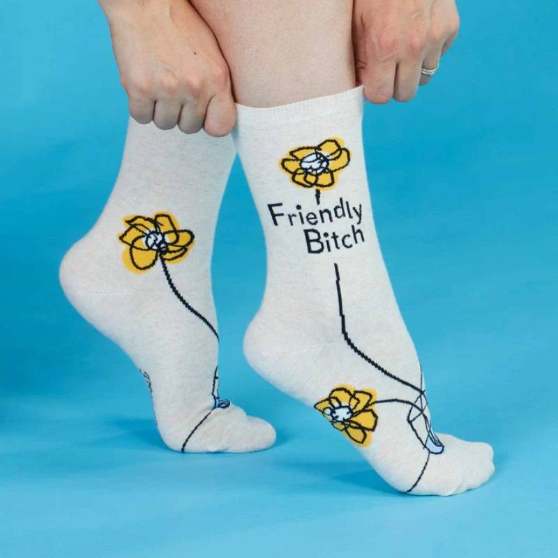 Ladies Socks - Friendly Bitch
