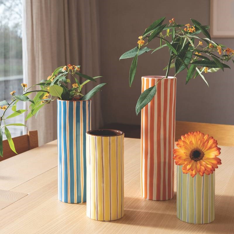 Ray Vase in orange