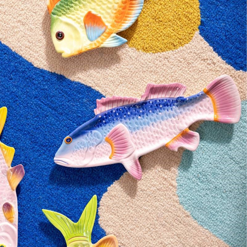 Perch Fish Plate 38cm