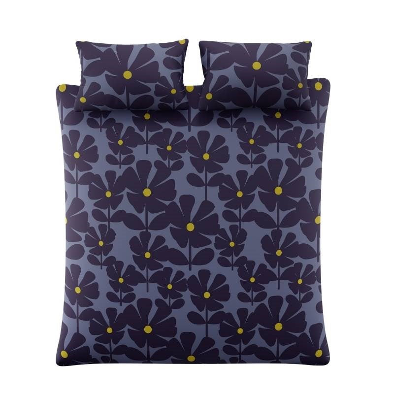Wildflower Bedding Set in indigo