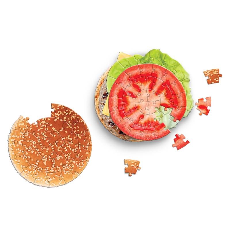 Jigsaw Puzzle 6 Layer Burger