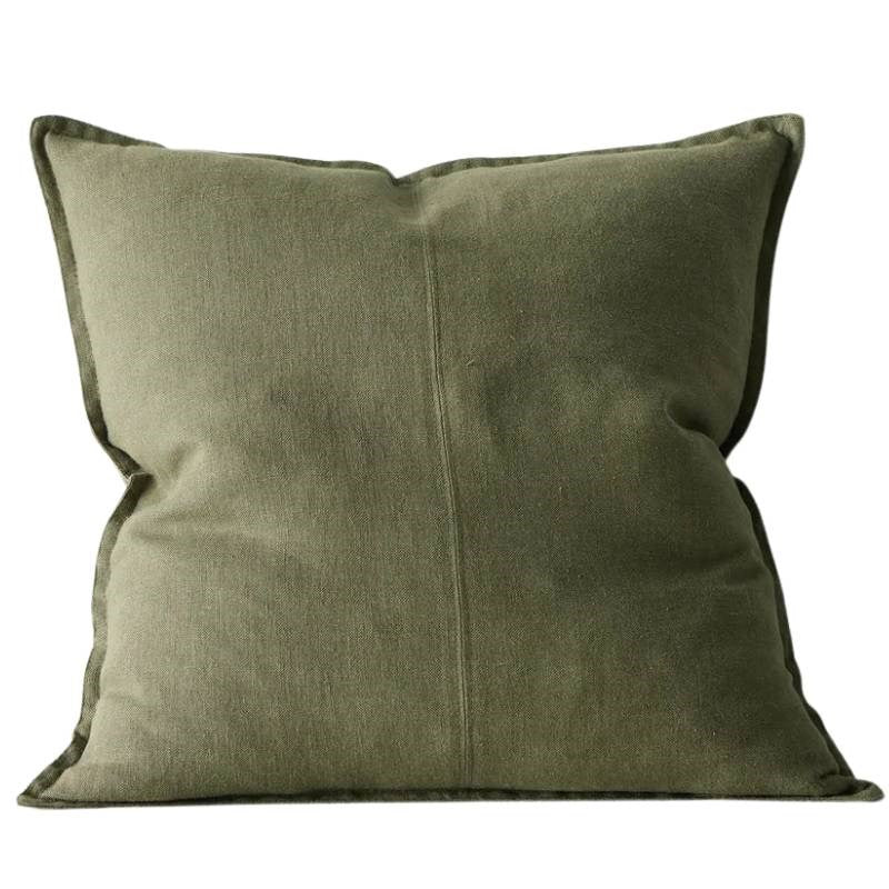 Como Linen Cushion Cover 50cm in jungle