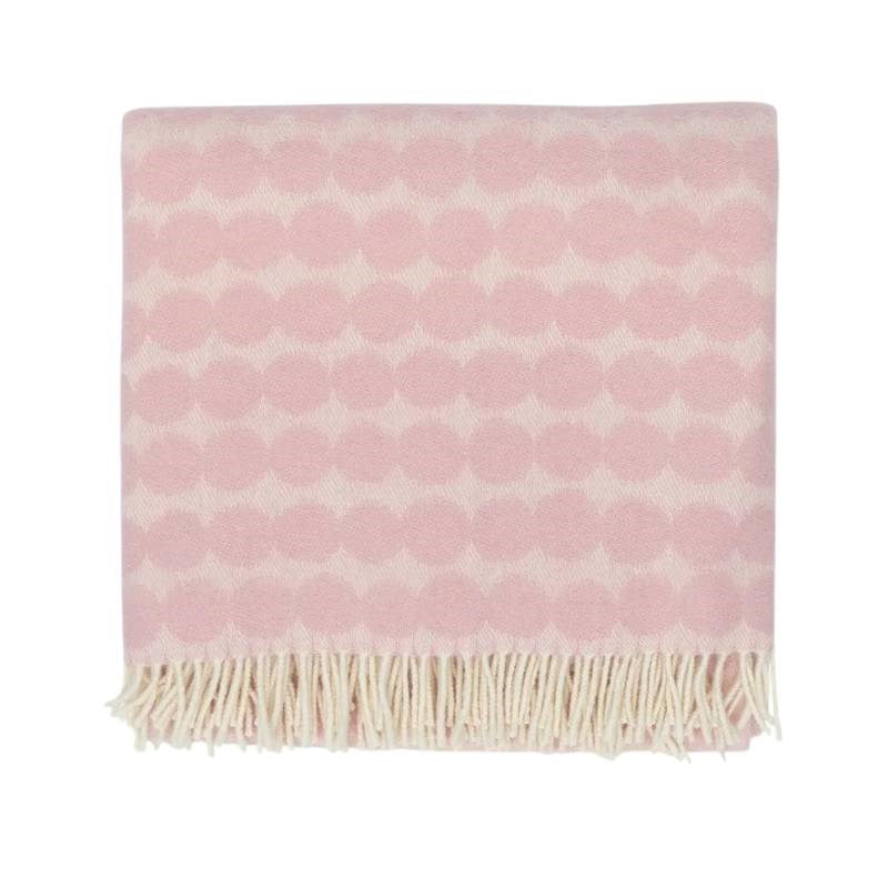 Rasymatto Blanket 130x170 cm in pink, off white