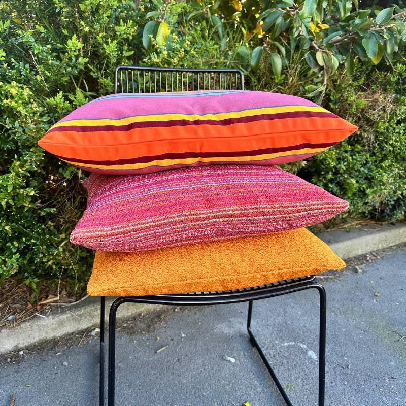 Maldives Outdoor Cushion Cover 50cm in orange