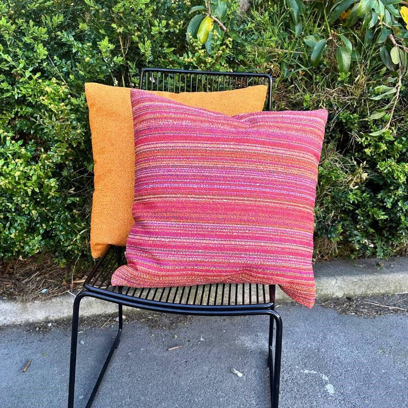 Nimbin Outdoor Cushion Cover 50cm in hibiscus