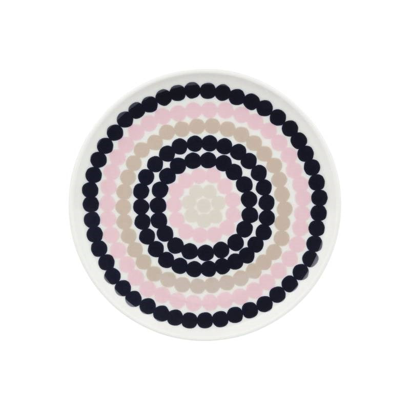 Siirtolapuutarha Plate 20cm in pink, multi