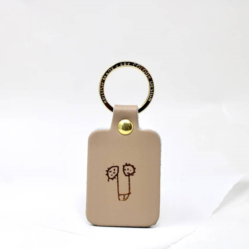Willy Key Fob in nude