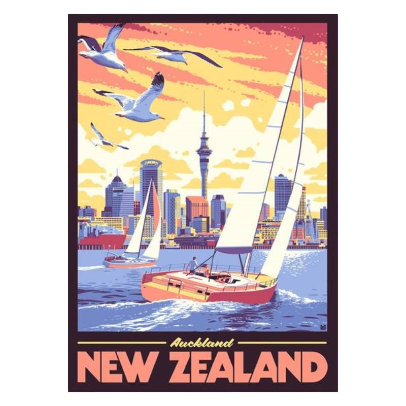 Auckland Tea Towel