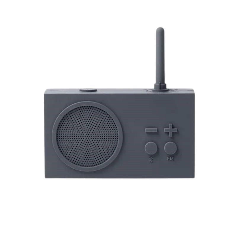 Lexon Tykho 3 Radio/Speaker in dark grey