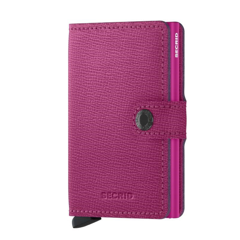 Secrid Miniwallet, crisple, in fuchsia