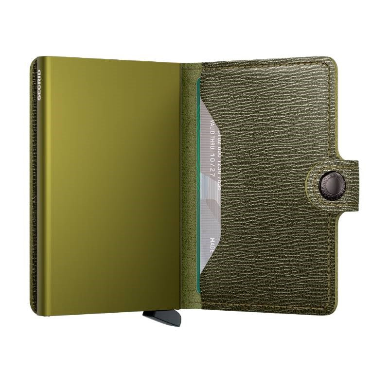 Secrid Miniwallet, crisple, in kelp