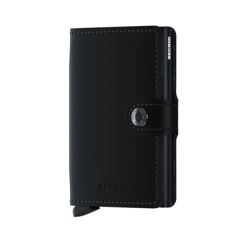 Secrid Miniwallet, matte, in black