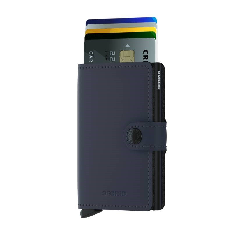 Secrid Miniwallet, matte, in night blue