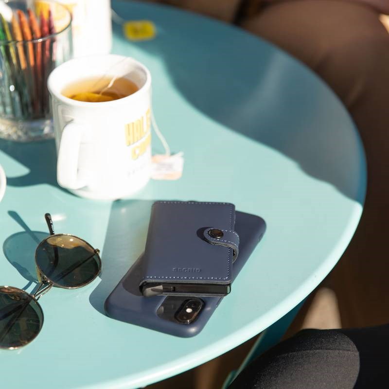 Secrid Miniwallet, matte, in night blue