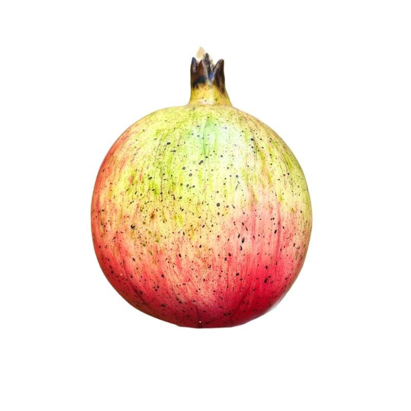 Pomegranate, medium, in orange