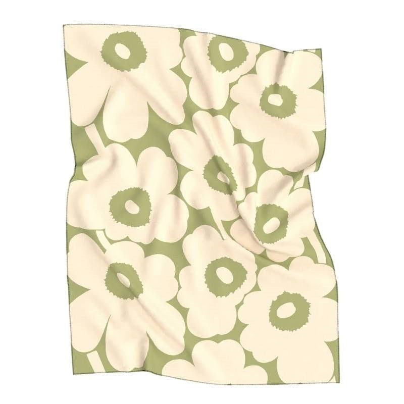 Unikko Blanket 130x170cm in pear, off white
